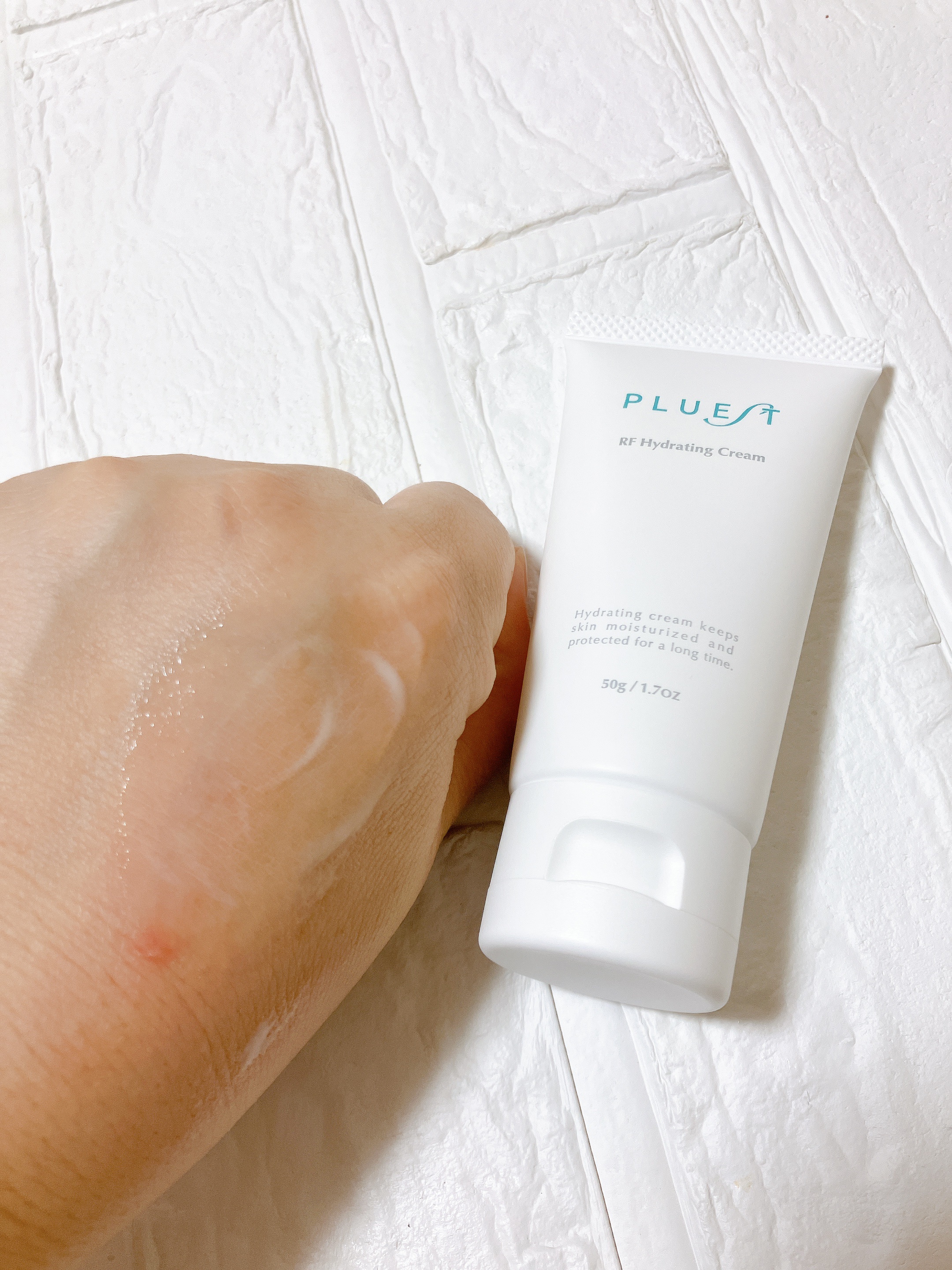RF ハイドレーティングクリーム/PLUEST/フェイスクリームを使ったクチコミ（2枚目）