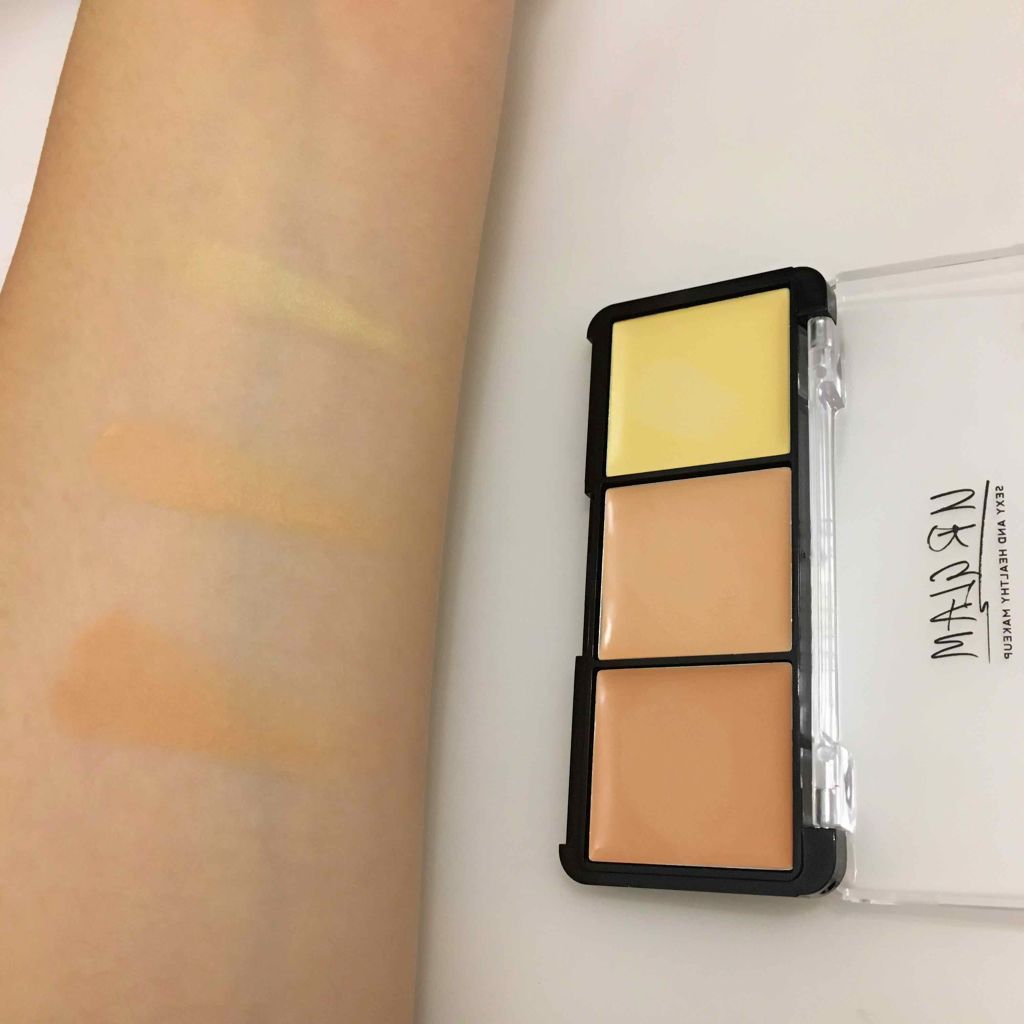 UR GLAM CONCEALER PALETTE/U R GLAM/パレットコンシーラーを使ったクチコミ(2枚目)