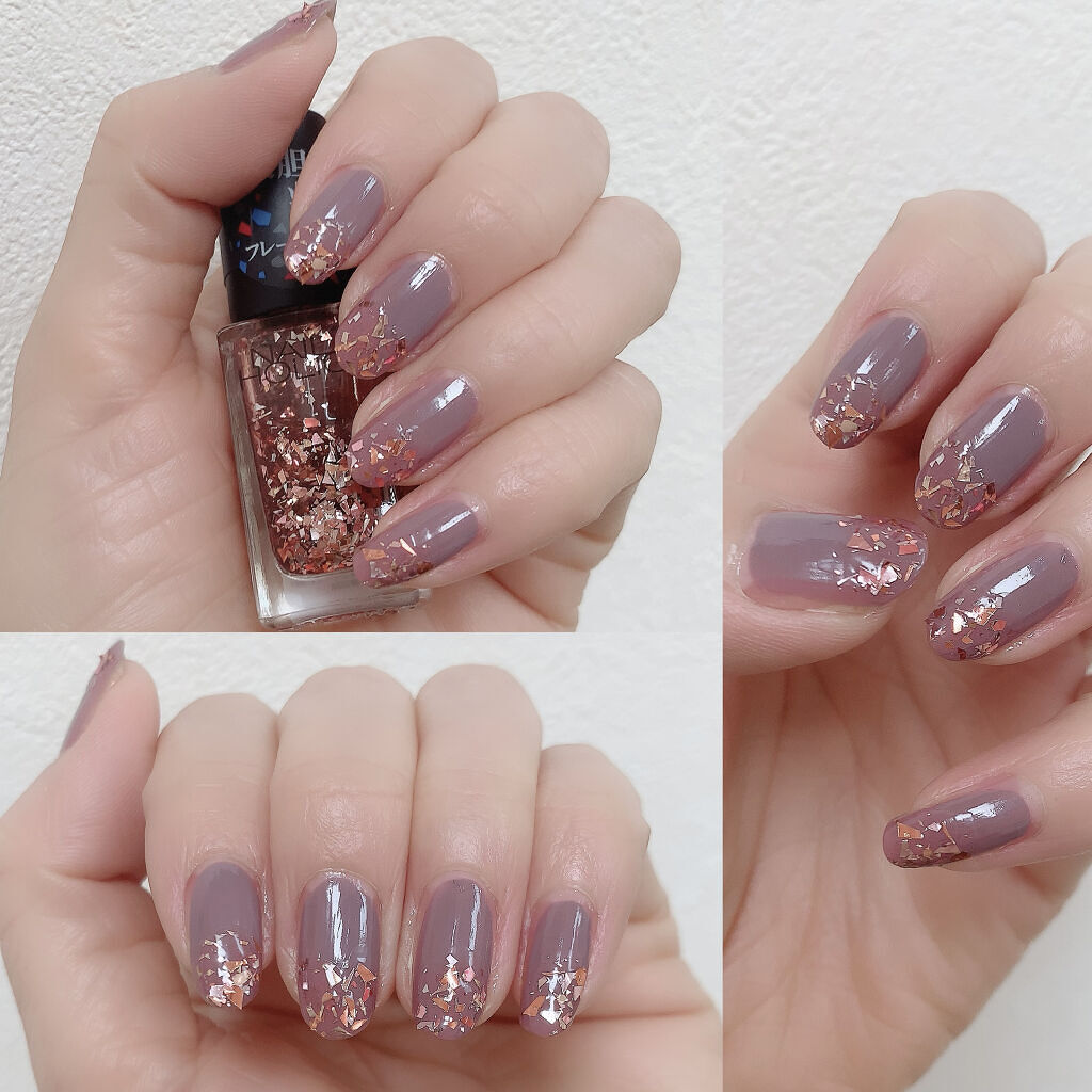 TMショコラティエネイルS/セリア/マニキュアを使ったクチコミ（3枚目）