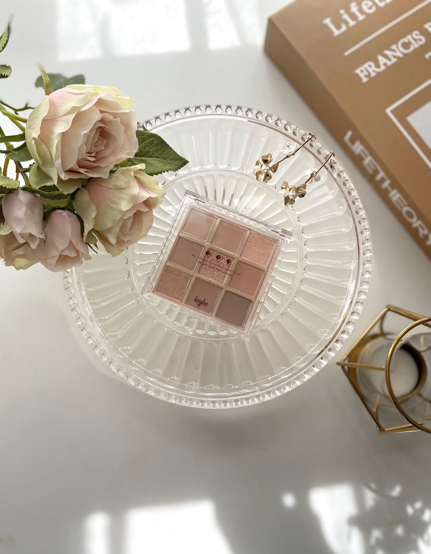 KEYBO FALL IN LOVE SHADOW PALETTE/keybo/アイシャドウパレットを使ったクチコミ(3枚目)