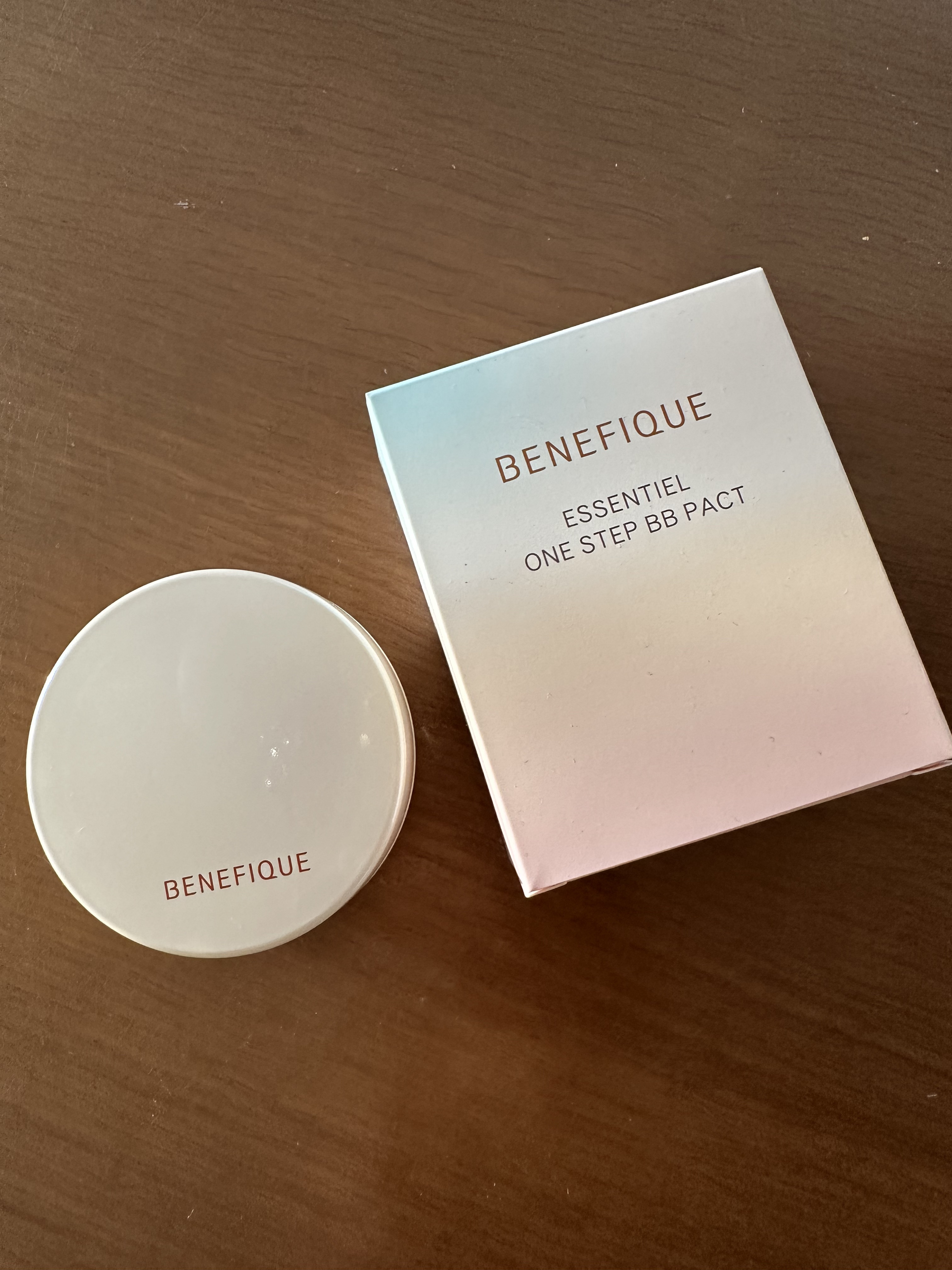 エッセンシャル ワンステップ BB パクト/BENEFIQUE/クリーム・エマルジョンファンデーションを使ったクチコミ（1枚目）