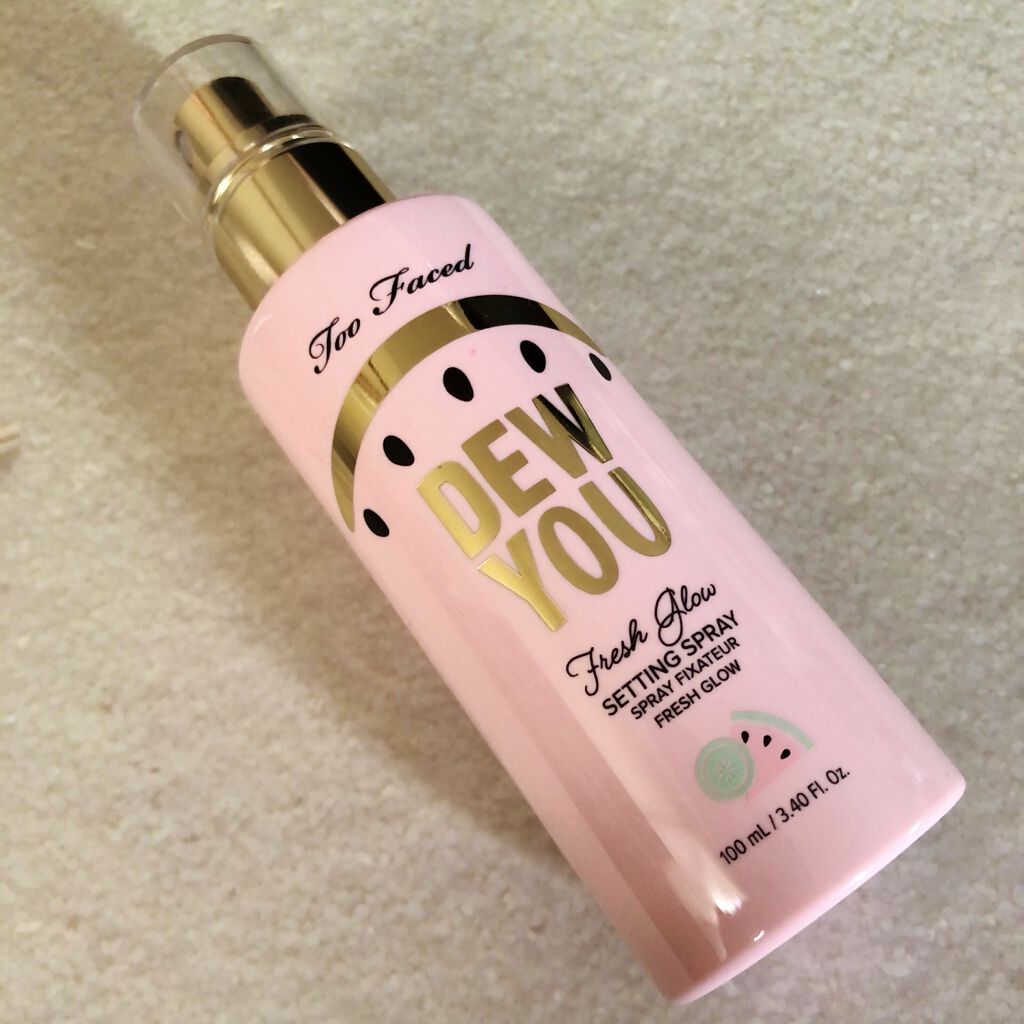 デューユー フレッシュ グロウ セッティング スプレー/Too Faced/化粧水を使ったクチコミ（1枚目）