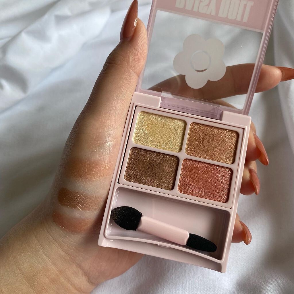 デイジードール アイカラー パレット/DAISY DOLL by MARY QUANT/アイシャドウパレットを使ったクチコミ（1枚目）