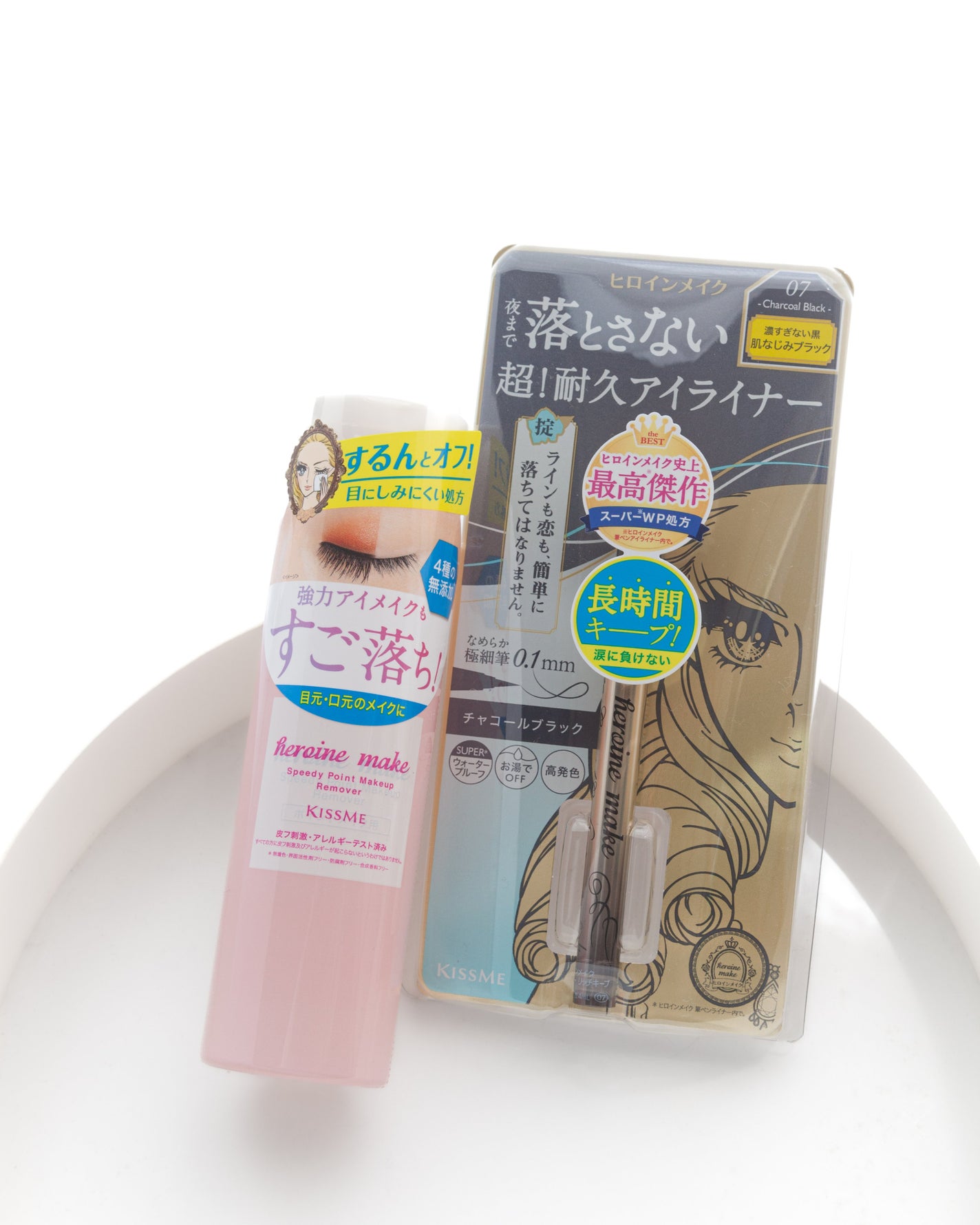 プライムリキッドアイライナー リッチキープ/ヒロインメイク/リキッドアイライナーを使ったクチコミ(2枚目)