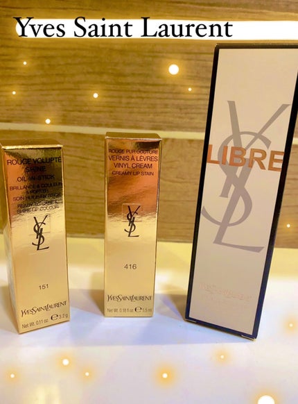 ルージュ ヴォリュプテ シャイン/YVES SAINT LAURENT BEAUTE/口紅を使ったクチコミ(2枚目)