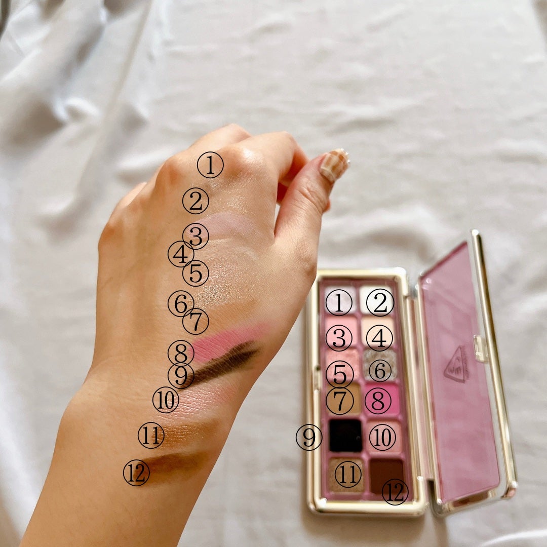 3CE ニューテイク アイシャドウパレット/3CE/アイシャドウパレットを使ったクチコミ(6枚目)