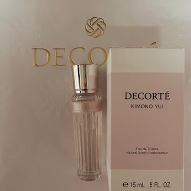 DECORTÉ キモノ　ユイ　オードトワレのクチコミ「DECORTÉ
キモノ ユイ オードトワレ
15ml

めっちゃいい匂いで、いい女って感じにな.....」（3枚目）