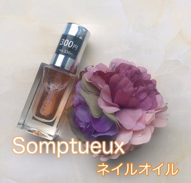 Somptueux(ソンプチュー) ネイルオイル/DAISO/ネイルオイル・トリートメントを使ったクチコミ（1枚目）