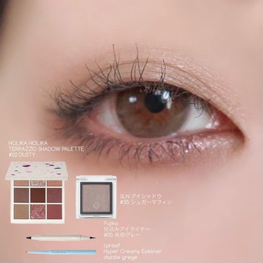 TERRAZZO Shadow palette/HOLIKA HOLIKA/パウダーアイシャドウを使ったクチコミ（1枚目）