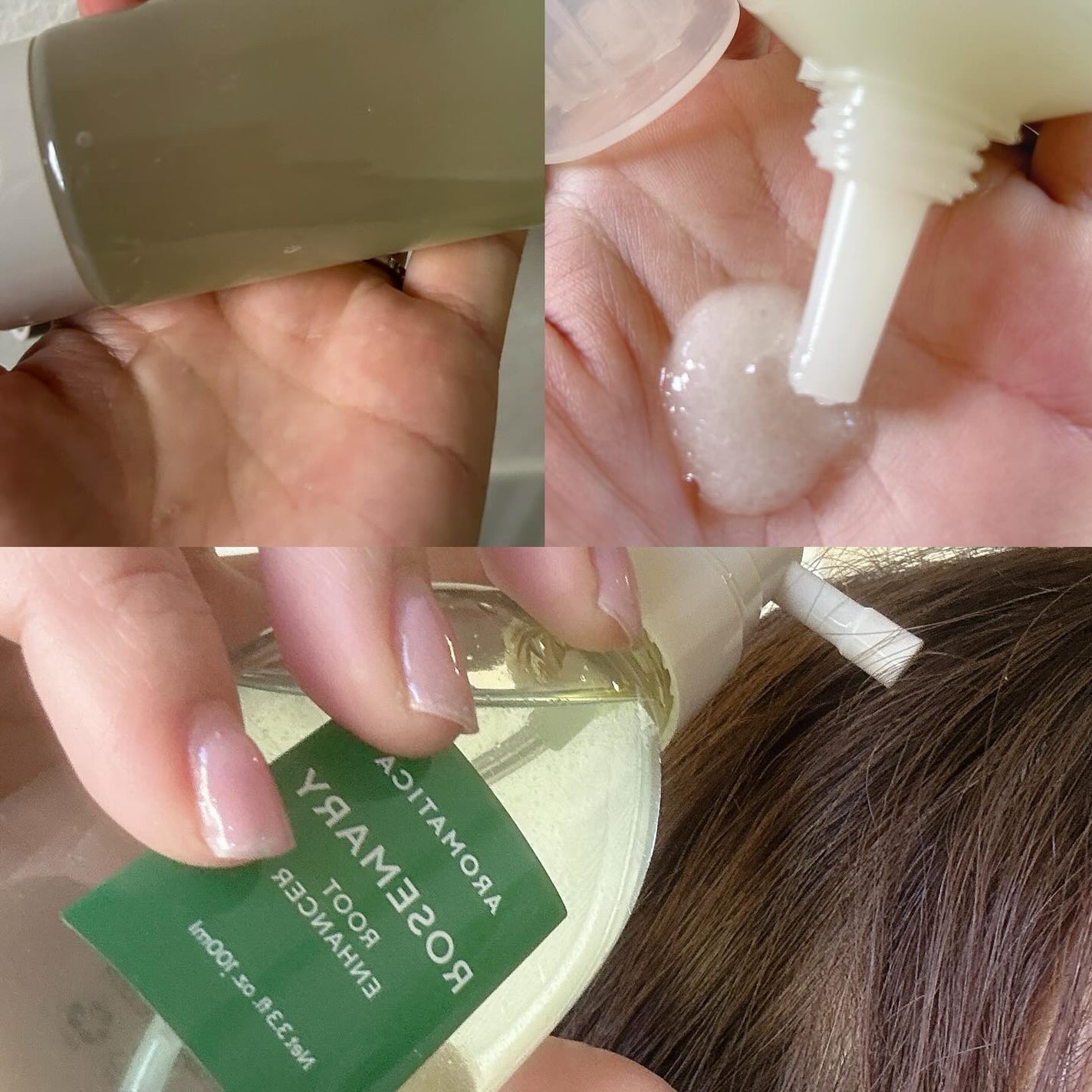 ローズマリー スカルプ スクラブ/AROMATICA/ヘッドスクラブを使ったクチコミ(2枚目)