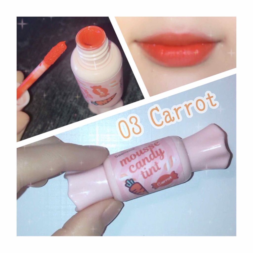 ムース キャンディー ティント/the SAEM/リップティントを使ったクチコミ(1枚目)