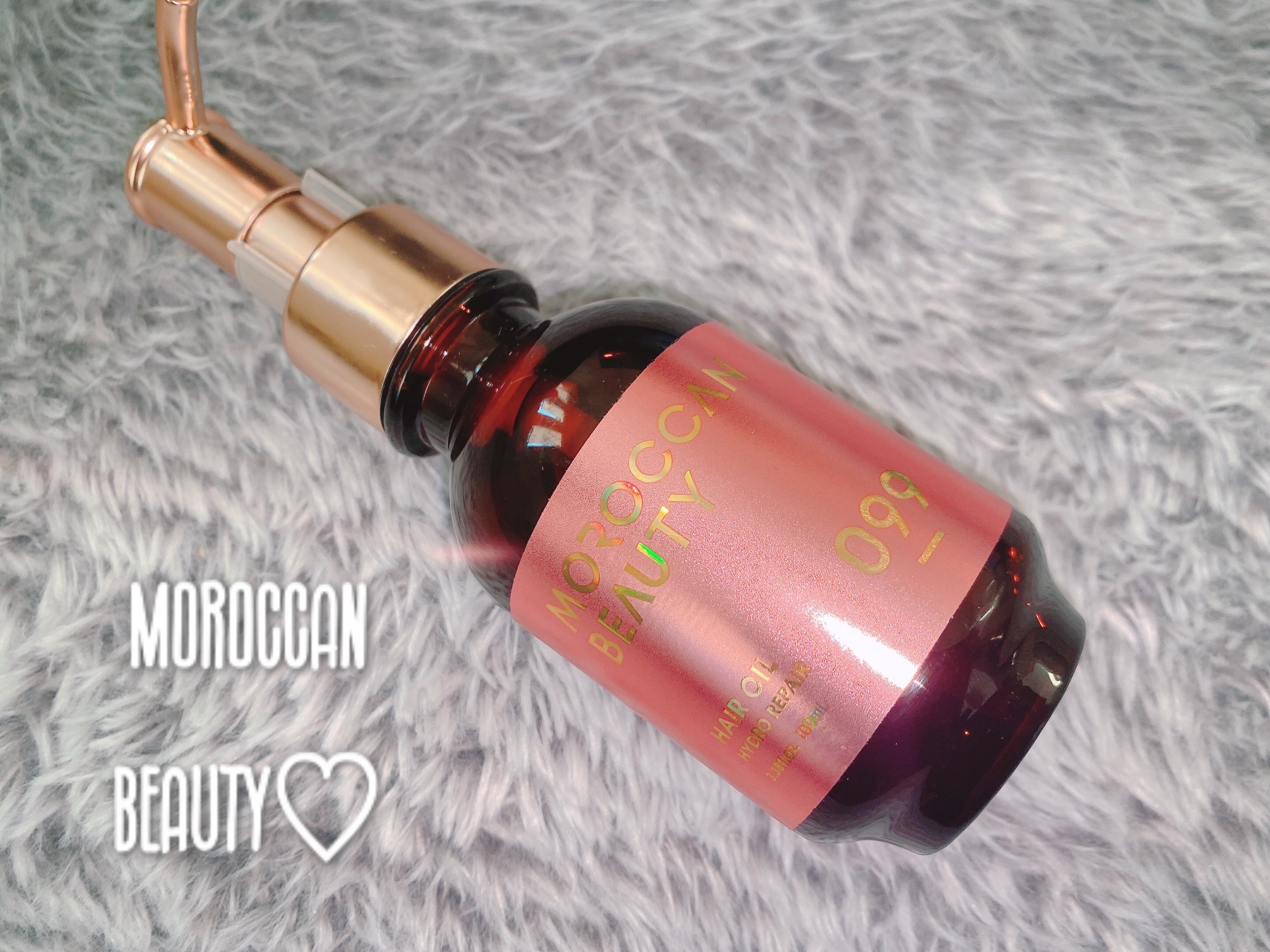 モロッカンビューティ ハイドロリペア ヘアオイル/モロッカンビューティ/ヘアオイルを使ったクチコミ（1枚目）