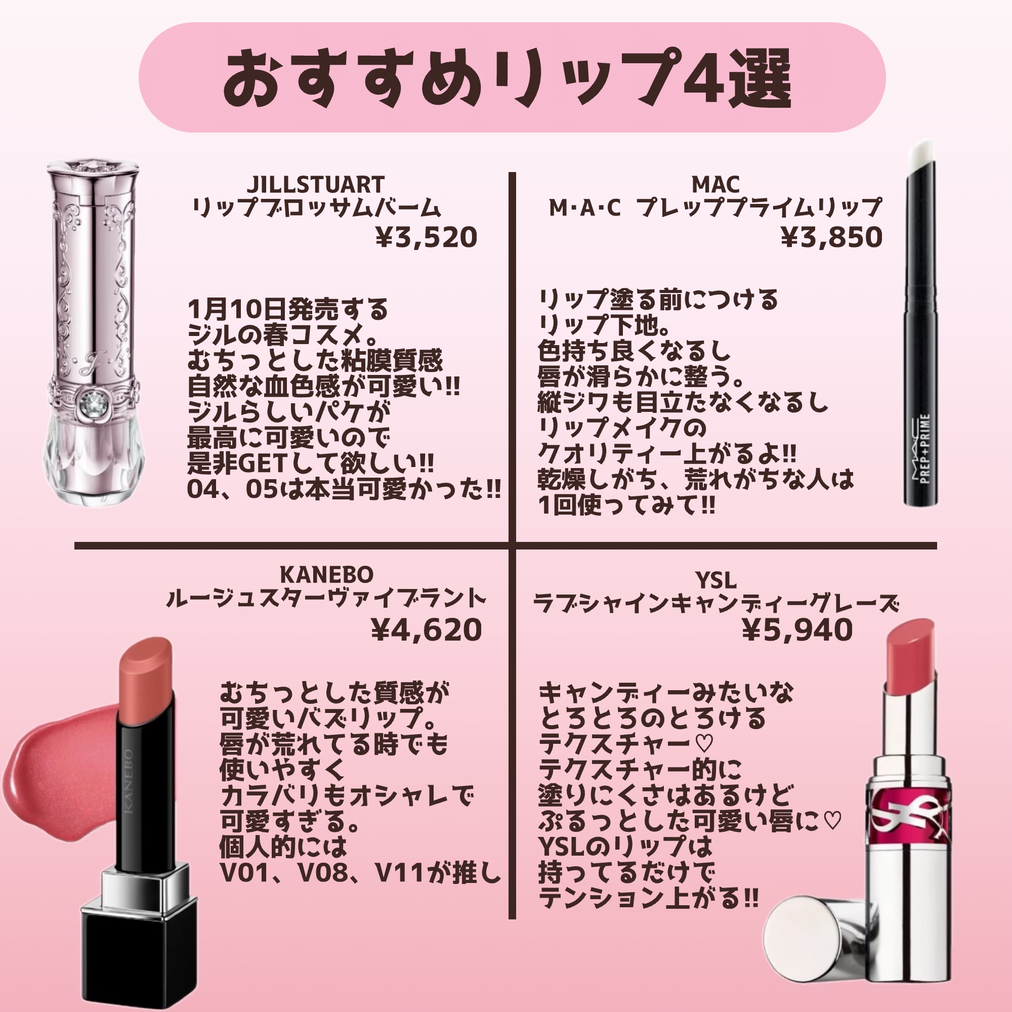 M·A·C プレップ プライム リップ/M・A・C/リップクリームを使ったクチコミ（3枚目）