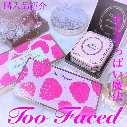 ラズル ダズル ベリー アイシャドウ パレット/Too Faced/アイシャドウパレットを使ったクチコミ(1枚目)