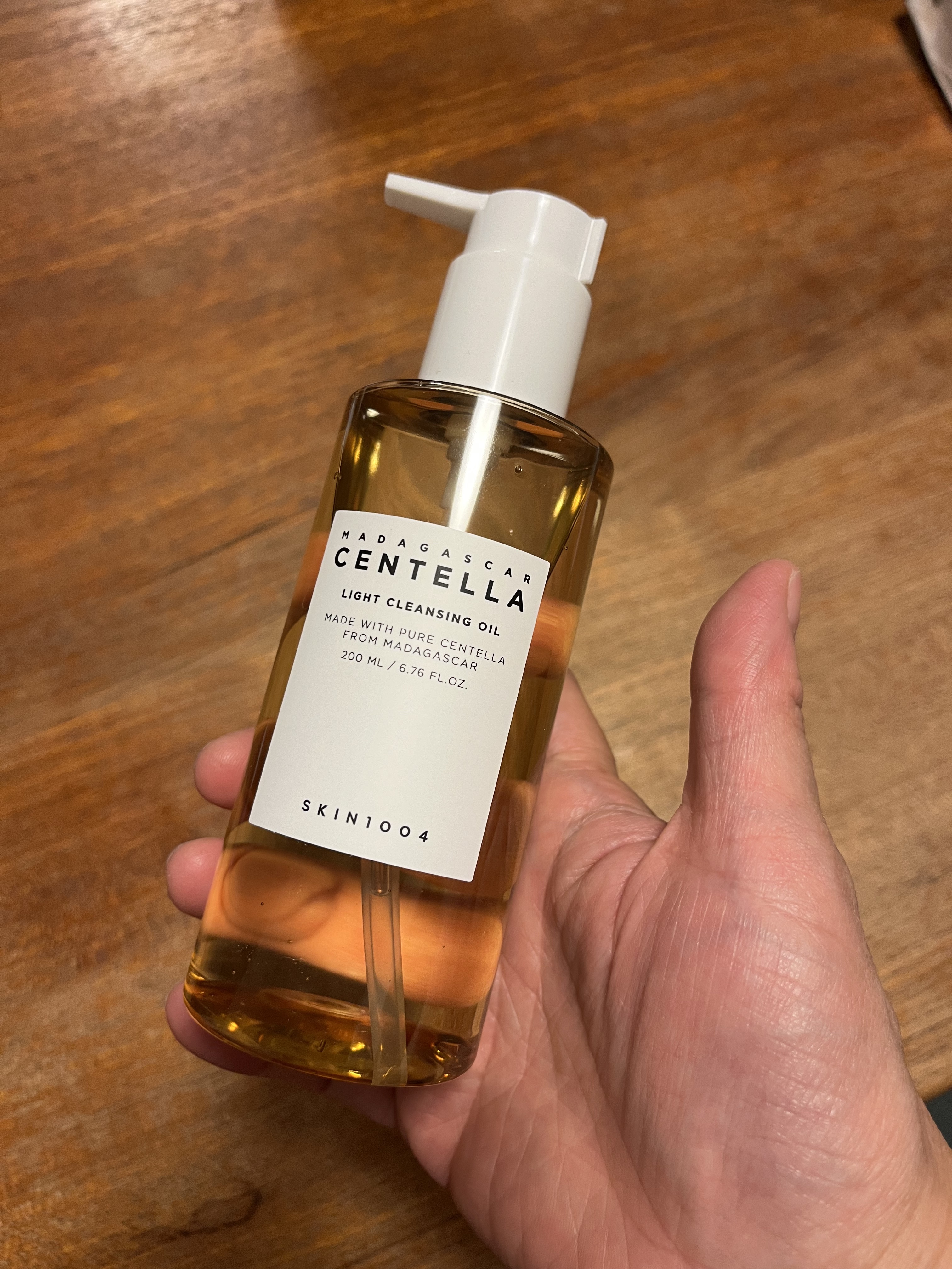 センテラ ライトクレンジングオイル/SKIN1004/オイルクレンジングを使ったクチコミ（1枚目）