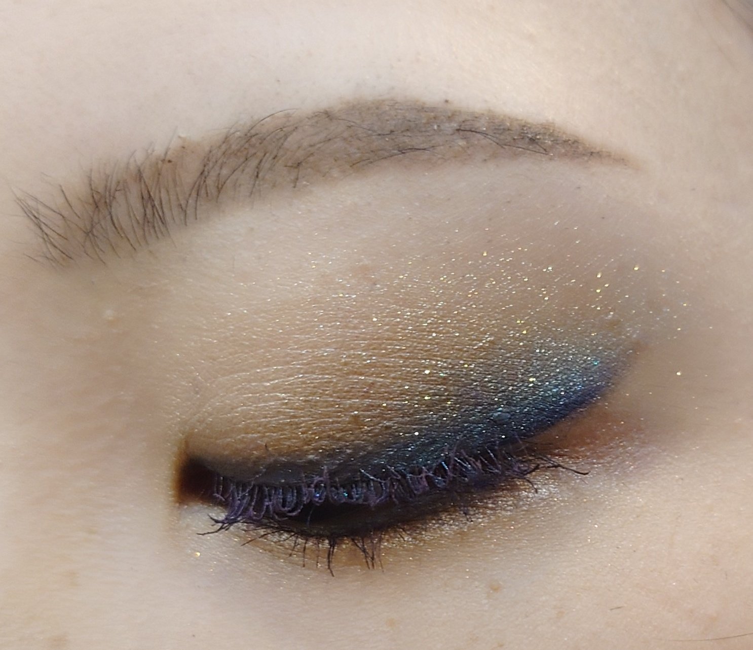 スターリットダイアモンドパウダー/MAKE UP FOR EVER/単色アイシャドウを使ったクチコミ（1枚目）