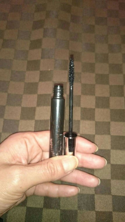 セパレートロングマスカラ ブラック/CEZANNE/マスカラを使ったクチコミ(2枚目)