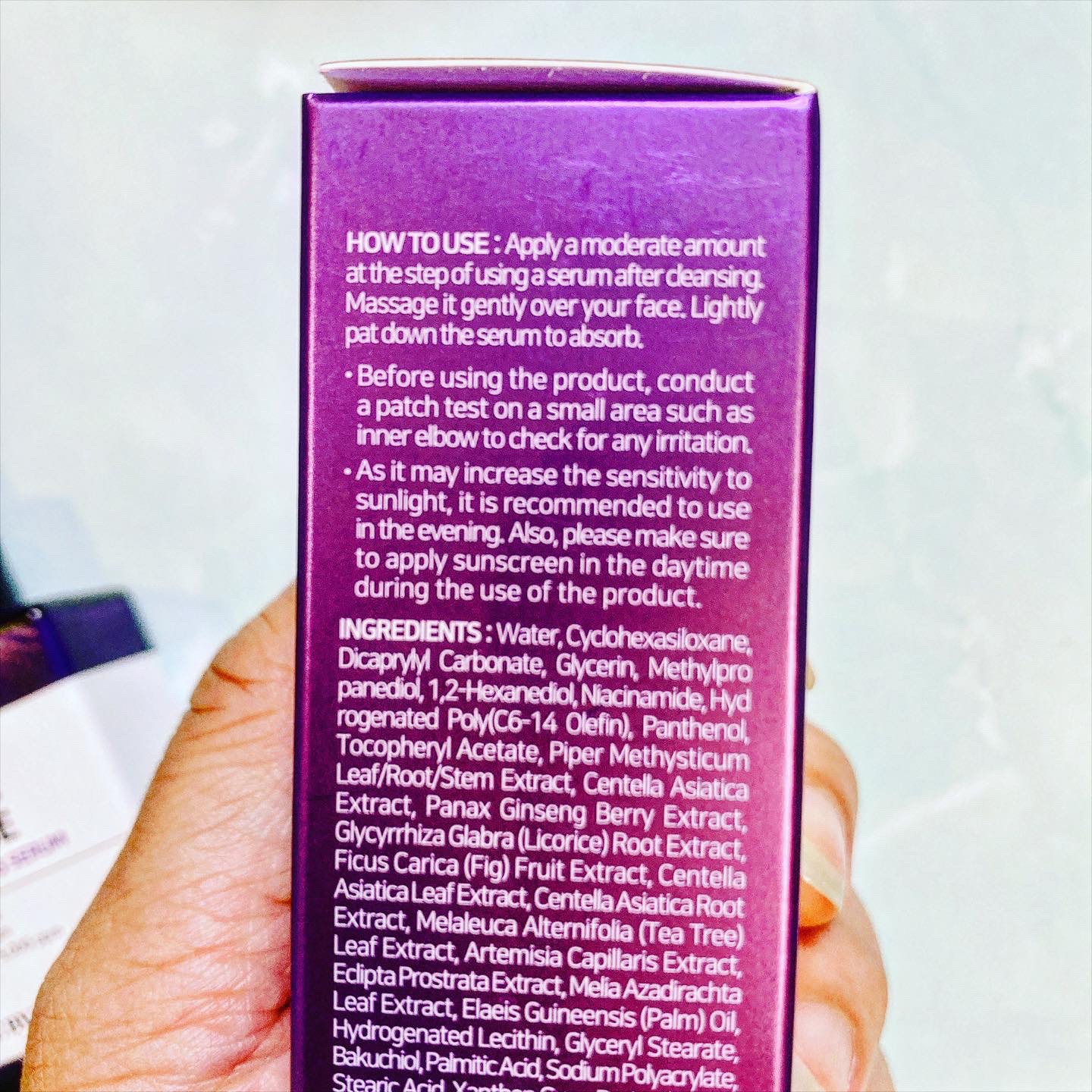 レチノールインテンスリアクティベーションセラム/SOME BY MI/美容液を使ったクチコミ（3枚目）