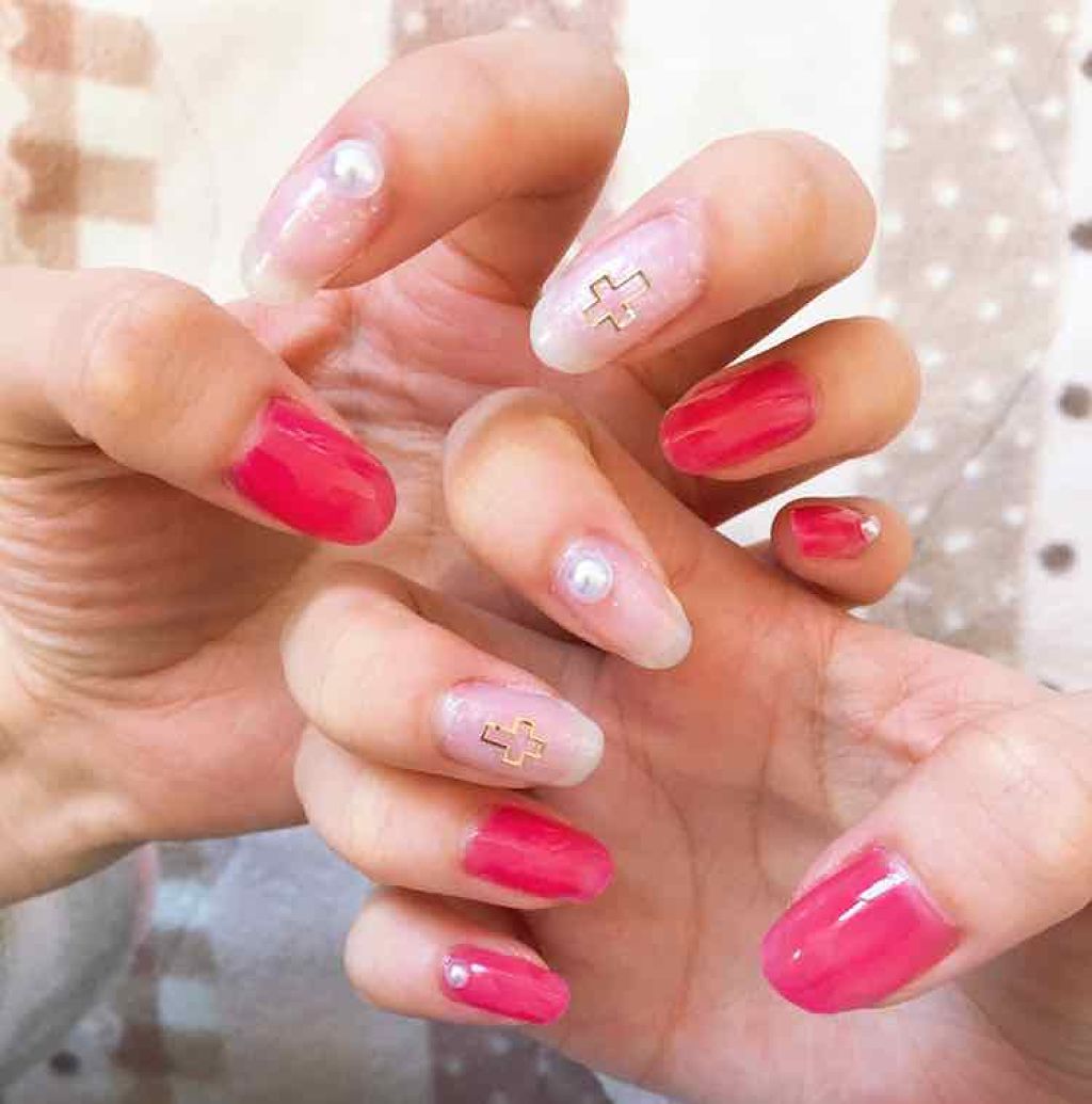 Dジェル トップコート/DAISO/ネイルトップコートを使ったクチコミ(3枚目)