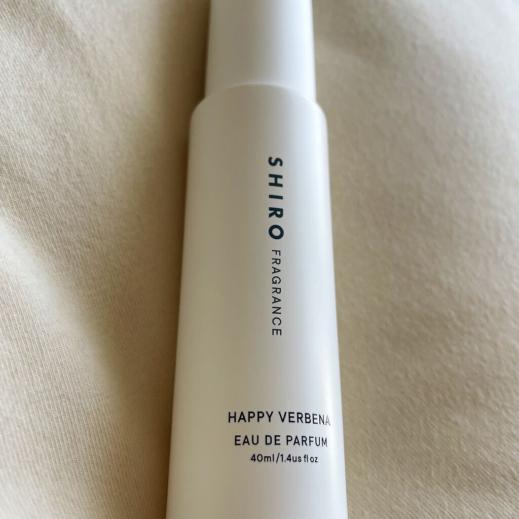 ハッピーヴァーベナ オードパルファン/SHIRO/香水(レディース)を使ったクチコミ（1枚目）