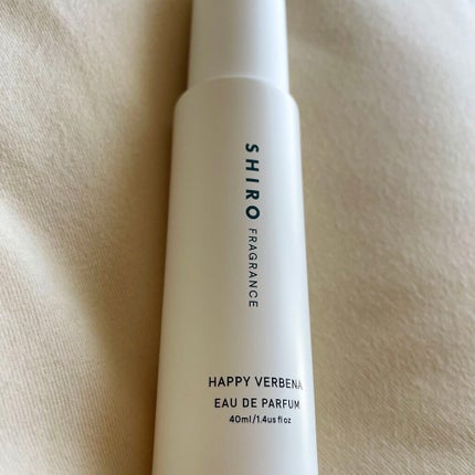 ハッピーヴァーベナ オードパルファン/SHIRO/香水(レディース)を使ったクチコミ(1枚目)