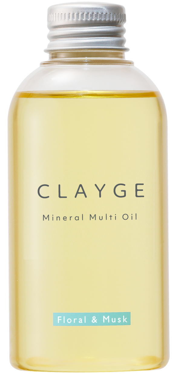 ミネラルマルチオイル フローラル&ムスク CLAYGE