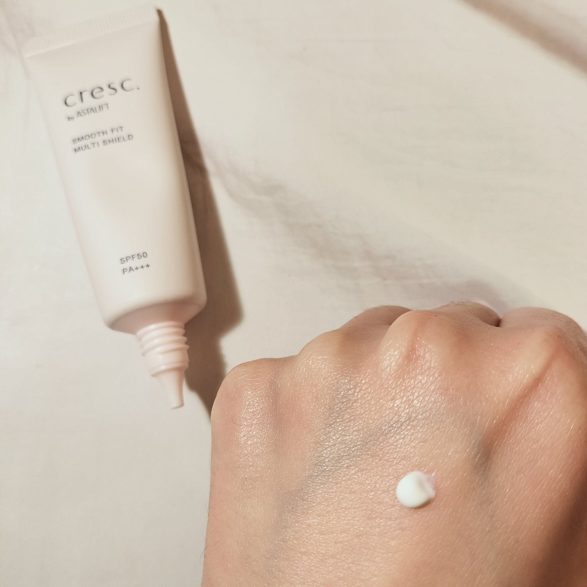 スムースフィット マルチシールド/cresc. by ASTALIFT/化粧下地を使ったクチコミ（3枚目）