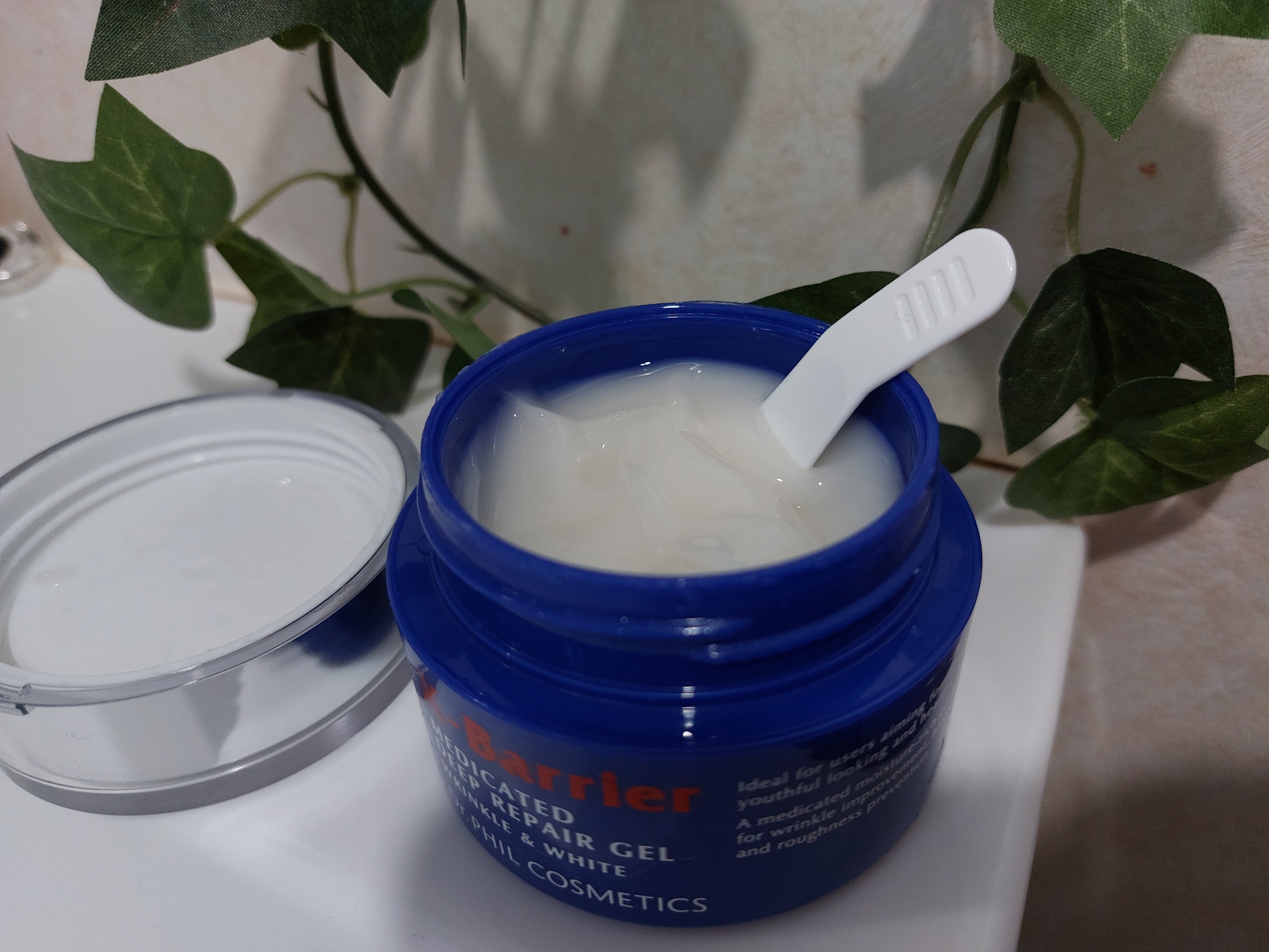 エクスバリア 薬用 ディープ リペア ゲル リンクル＆ホワイト/ドクターフィルコスメティクス/オールインワン化粧品を使ったクチコミ（2枚目）