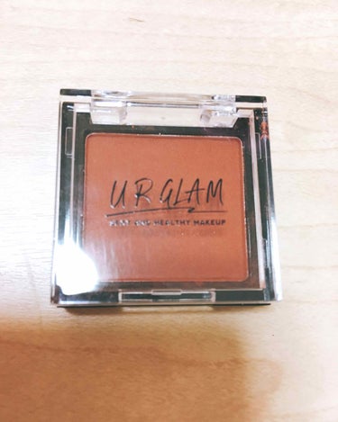 UR GLAM　POWDER EYESHADOW ブリックブラウン〈マット〉/U R GLAM/パウダーアイシャドウを使ったクチコミ（1枚目）