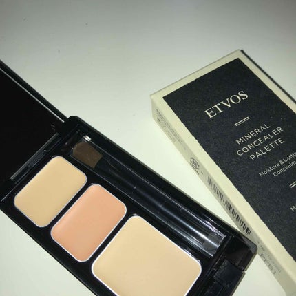ミネラルコンシーラーパレット/エトヴォス/パレットコンシーラーを使ったクチコミ(1枚目)