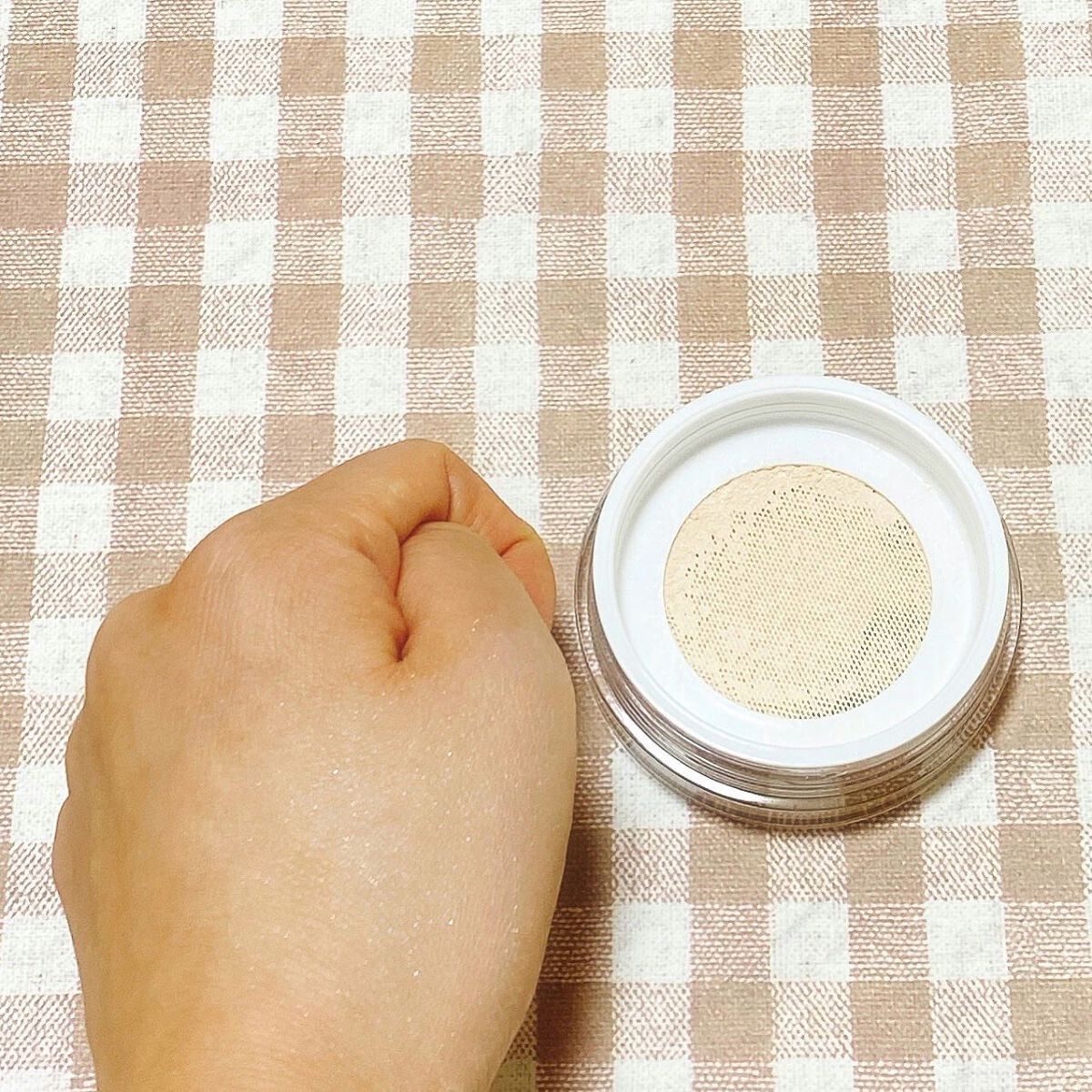 ルース パウダー 02 グロウ/DAISY DOLL by MARY QUANT/ルースパウダーを使ったクチコミ（3枚目）