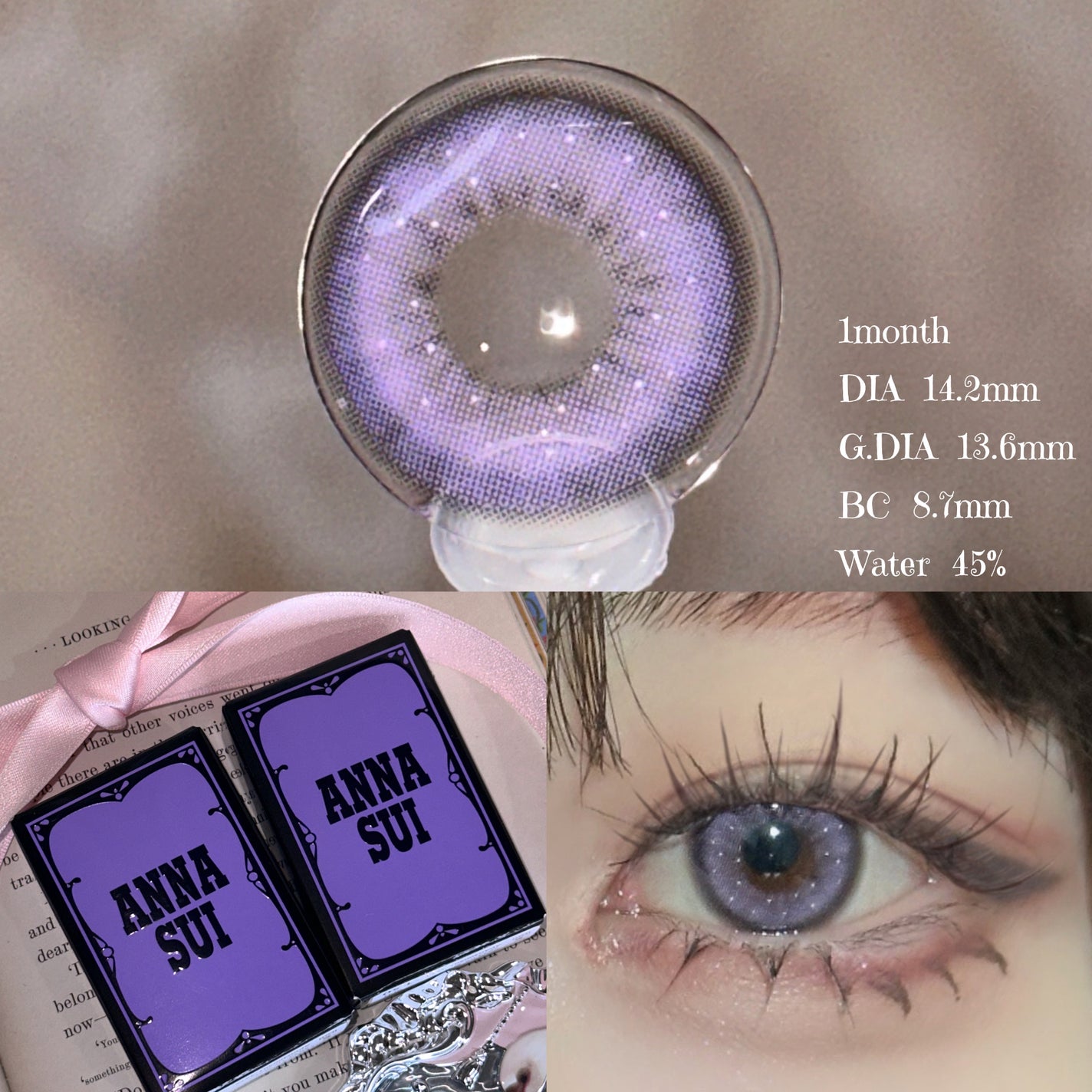 ANNASUI PARANTICA/myfipn/ワンデー(1DAY)カラコンを使ったクチコミ(3枚目)