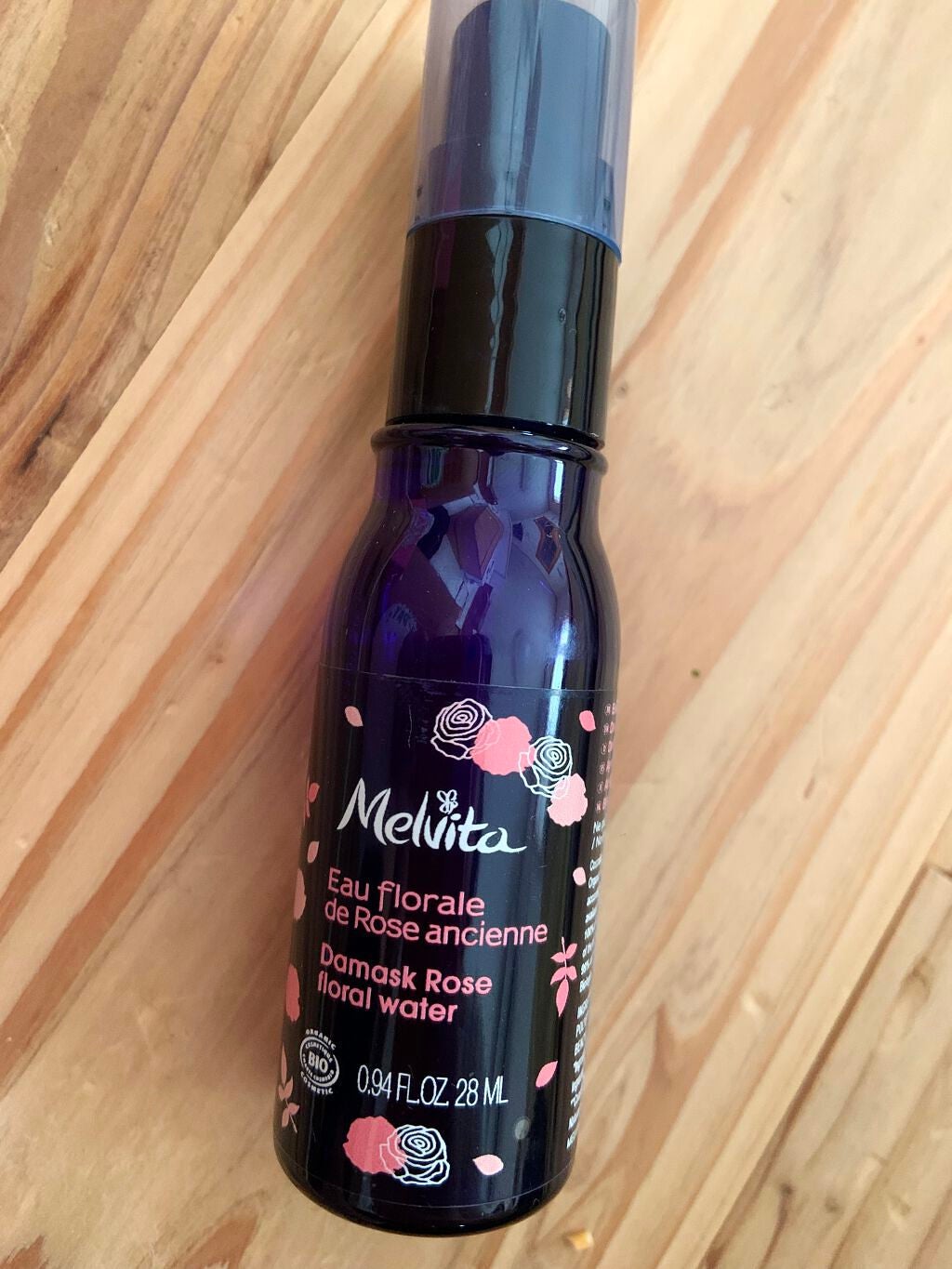 フラワーウォーター リセットミスト ローズ/Melvita/ボディローションを使ったクチコミ(1枚目)
