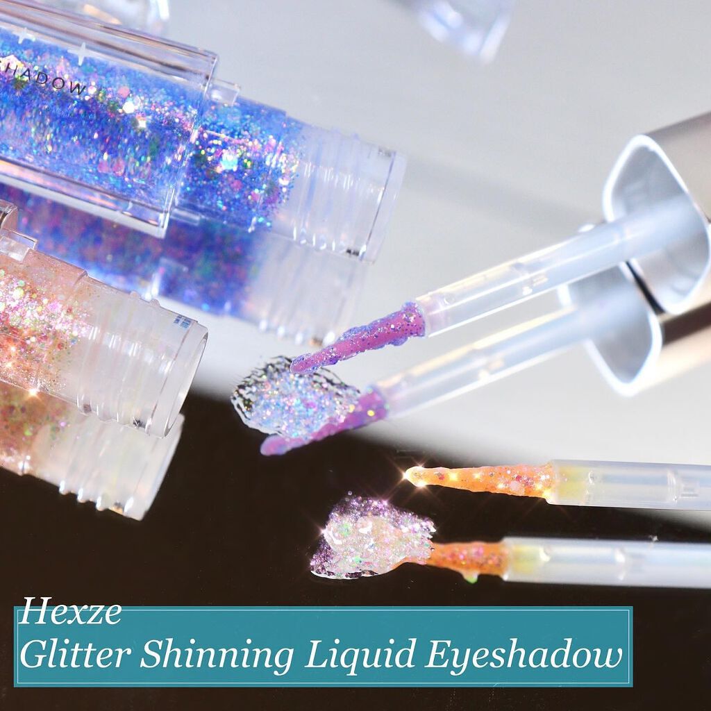 星タイプリキッドアイシャドウ/HEXZE（ヘックスゼ）/リキッドアイシャドウを使ったクチコミ（2枚目）