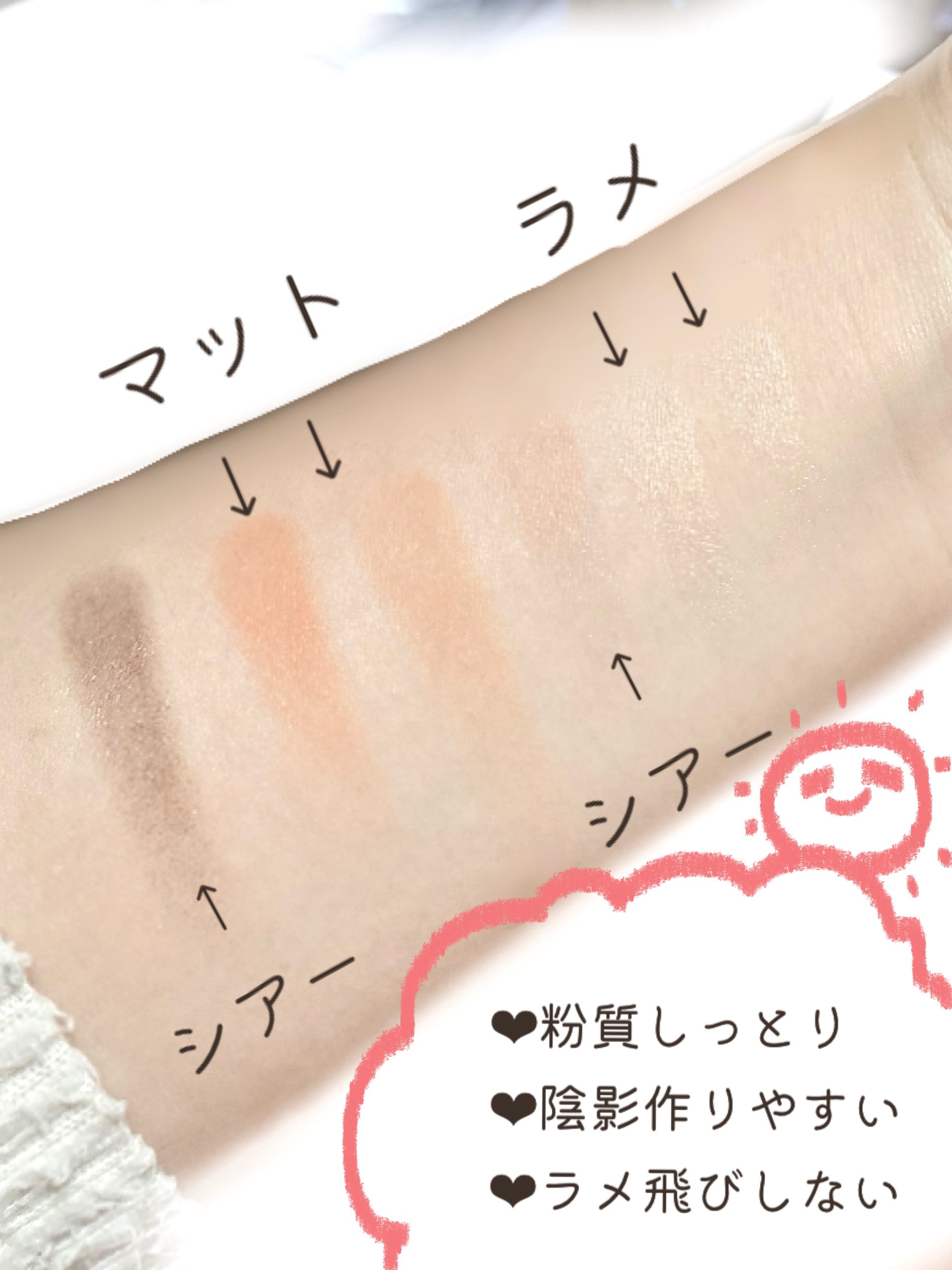 フォーエバー6アイパレット/Laka/アイシャドウパレットを使ったクチコミ（2枚目）