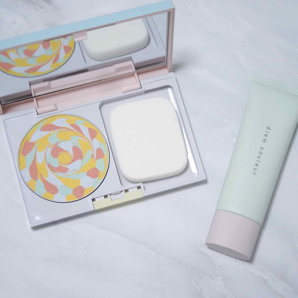 カラーブレンドファンデーション(旧)/ディエム クルール/パウダーファンデーションを使ったクチコミ（1枚目）