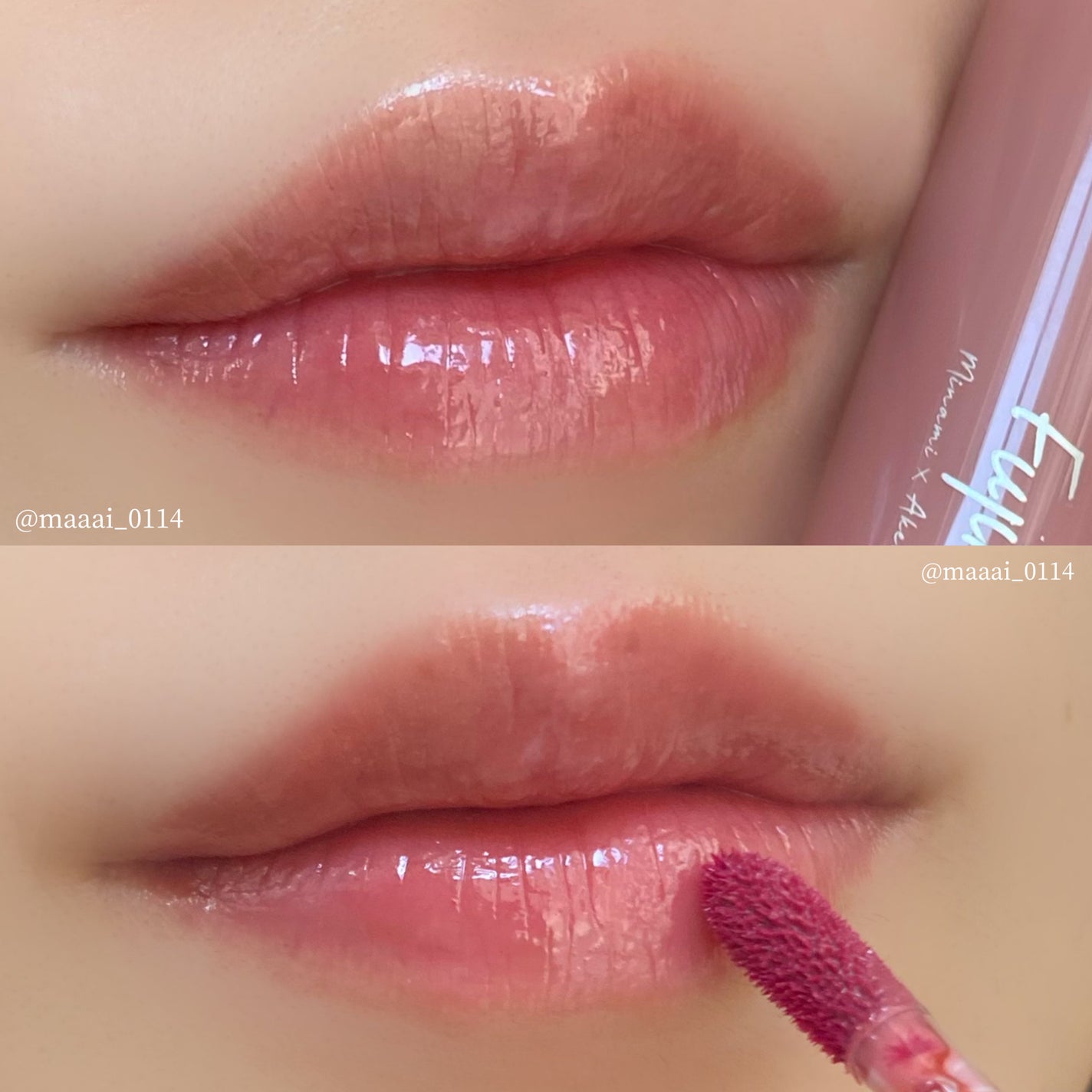 ニュアンスラップティント/Fujiko/リップティントを使ったクチコミ(8枚目)