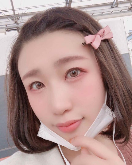 Sayaka on LIPS 「禰豆子ちゃん風!日常メイク禰豆子ちゃんの概念メイクです🎀(あく..」(2枚目)