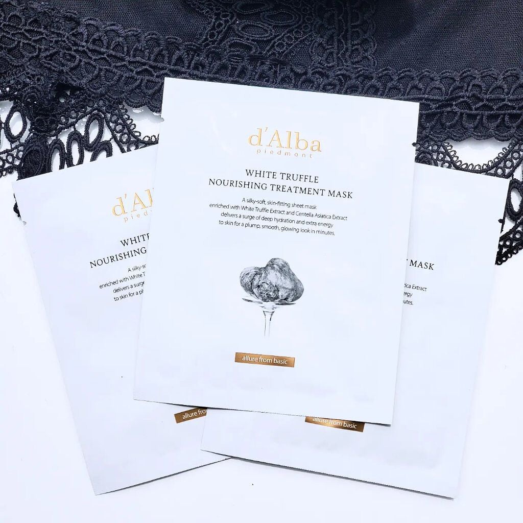 ホワイトトリュフナリシングトリートメントマスク/ダルバ/シートマスク・パックを使ったクチコミ(1枚目)