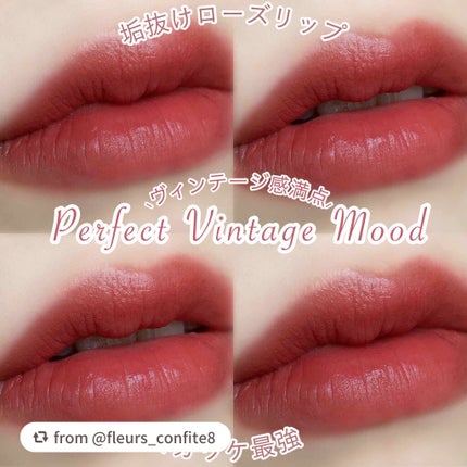 スマッジ ブラー リップスティック Vintage Filter Edition/innisfree/口紅を使ったクチコミ(1枚目)