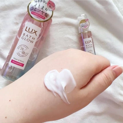 バスグロウ リペア&シャイン シャンプー/トリートメント/LUX/シャンプー・コンディショナーを使ったクチコミ(5枚目)