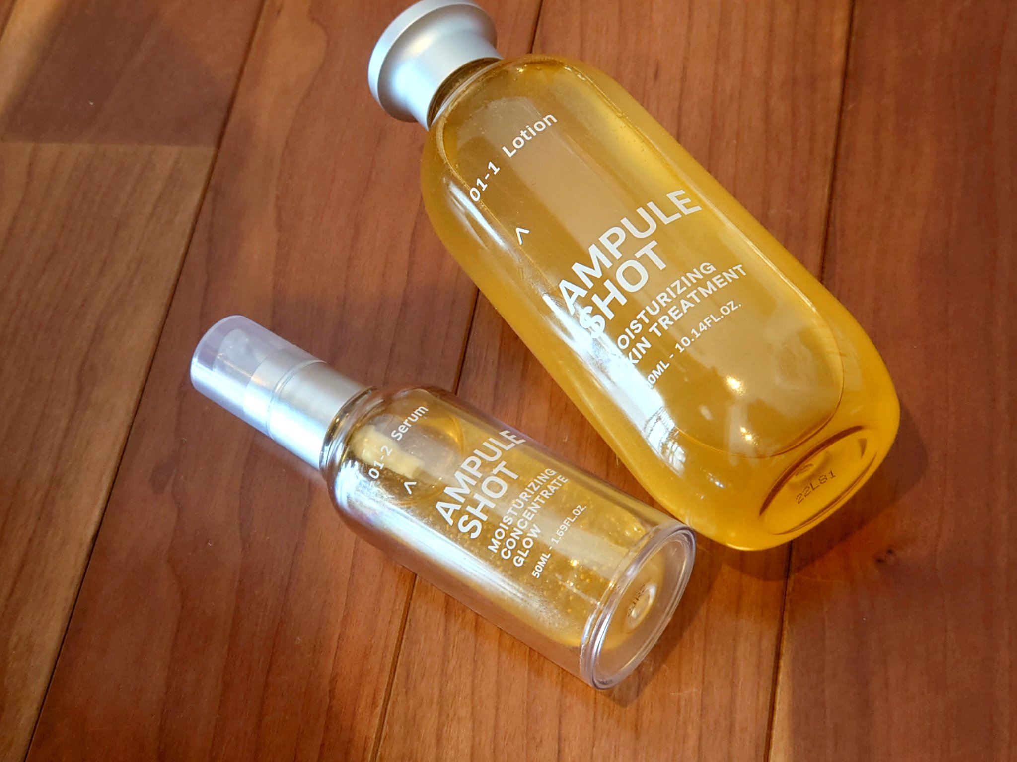 モイスチャーライジング コンセントレートグロウ セラム/AMPULE SHOT/美容液を使ったクチコミ（1枚目）