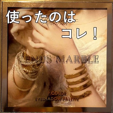 VenusMarble 9色アイシャドウパレット Realistic(リアリスティック）/Venus Marble/アイシャドウパレットを使ったクチコミ（2枚目）