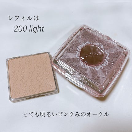 グロウシフォン セラムフィルター/JILL STUART/パウダーファンデーションを使ったクチコミ(4枚目)