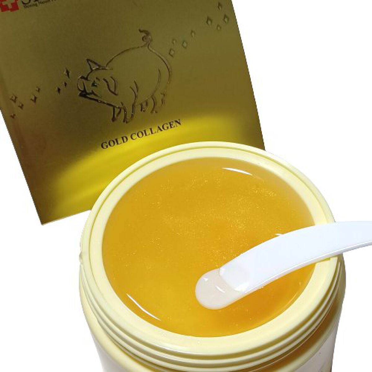 SNP ゴールド コラーゲン スリーピング パック/SNP/シートマスク・パックを使ったクチコミ（2枚目）