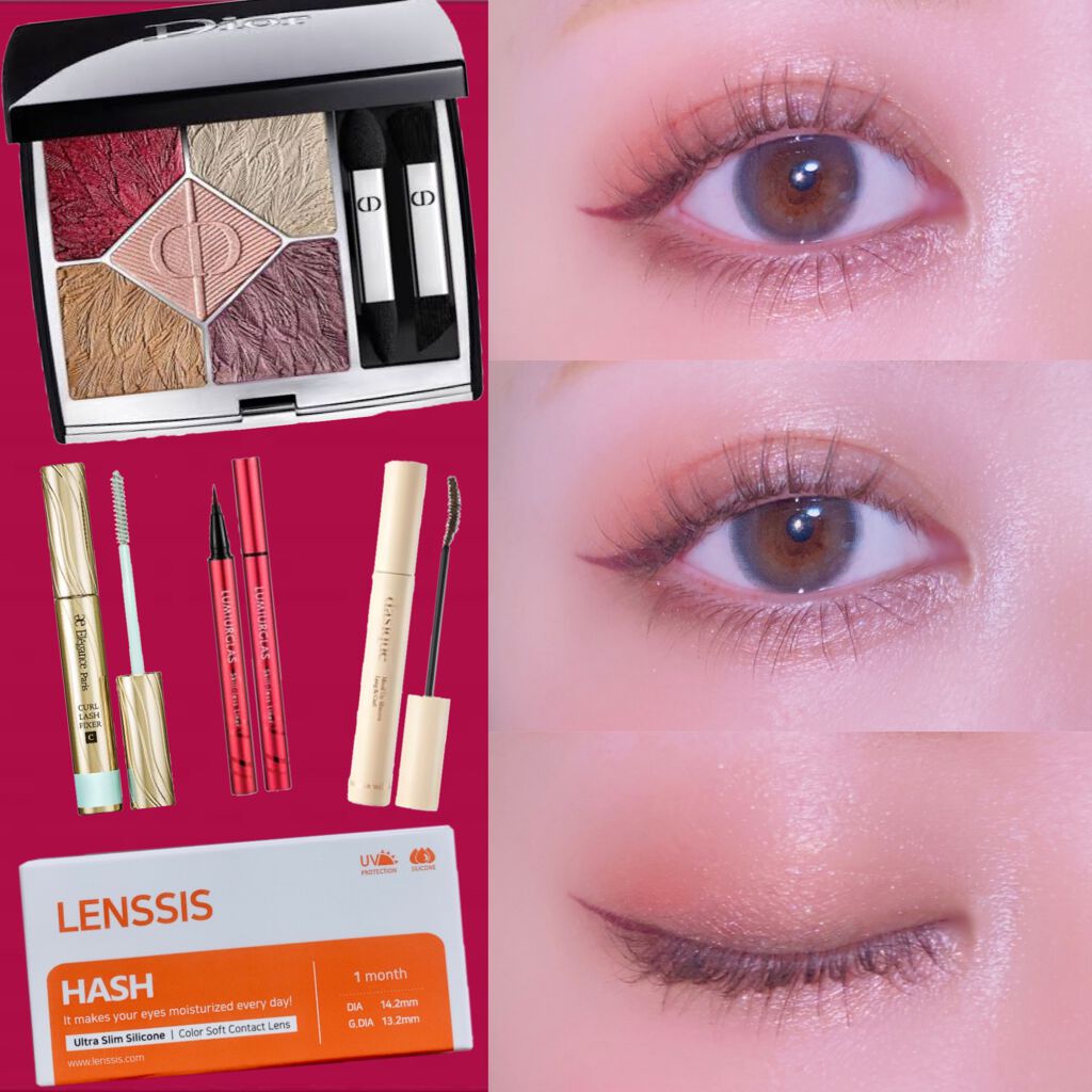 ハッシュシリーズ/LENSSIS/カラーコンタクトレンズを使ったクチコミ（1枚目）