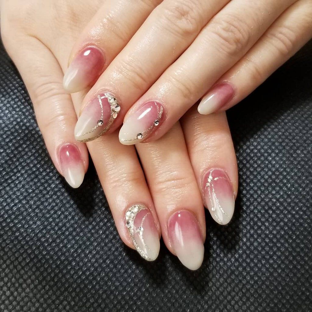 #ネイル,#ジェルネイル,#春ネイル,#桜ネイル,#スプリングネイル,#桃ネイル,#キラキラネイルのネイルデザイン