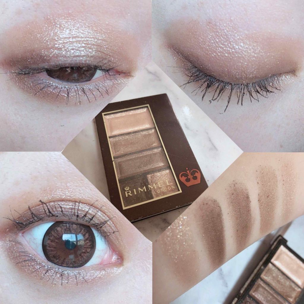 ショコラスウィート アイズ/リンメル ロンドン/アイシャドウパレットを使ったクチコミ（1枚目）