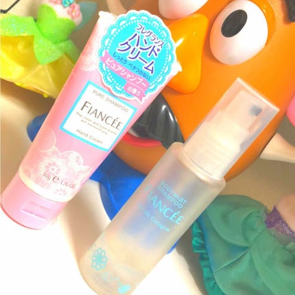 ハンドクリーム ピュアシャンプーの香り/フィアンセ/ハンドクリームを使ったクチコミ(1枚目)