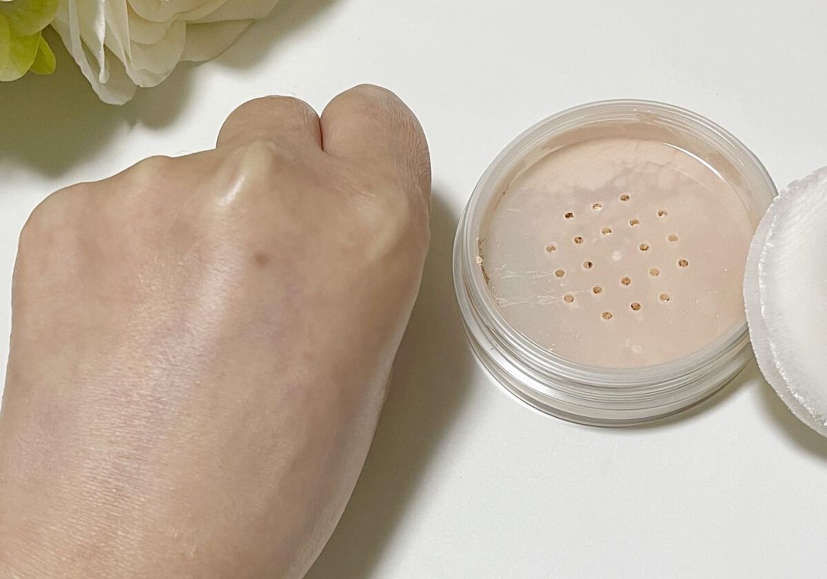 ローズリッチUVパウダー/ブルークレール/ルースパウダーを使ったクチコミ(4枚目)